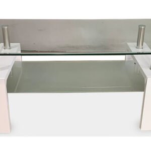 Mesa Central Vidrio Rectangular