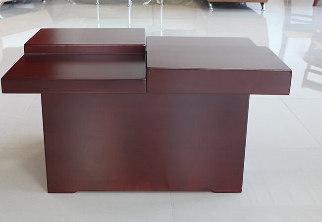 Mesa central corrediza