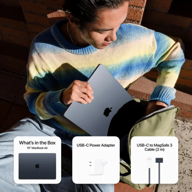 Apple MacBook Air M3 (13.6 inch, 8GB, 256GB, macOS) - Imagen 4
