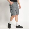 Men Regular Fit Cargo Shorts - Imagen 2